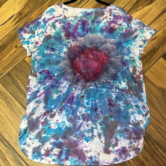 Tye dye tunic t-shirt - Picture 10 of 10